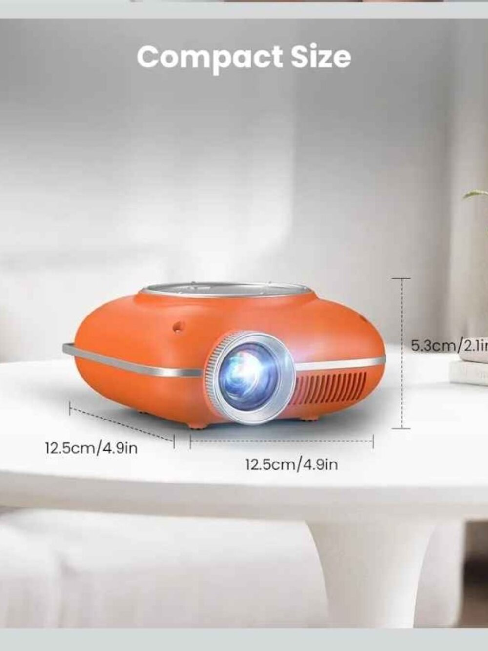 Portable Mini Projector - Picture 4 of 6
